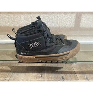 VANS MTE Half Cab Mens 10 GORE TEX Cold Elements Hiker Black Gum Shoes